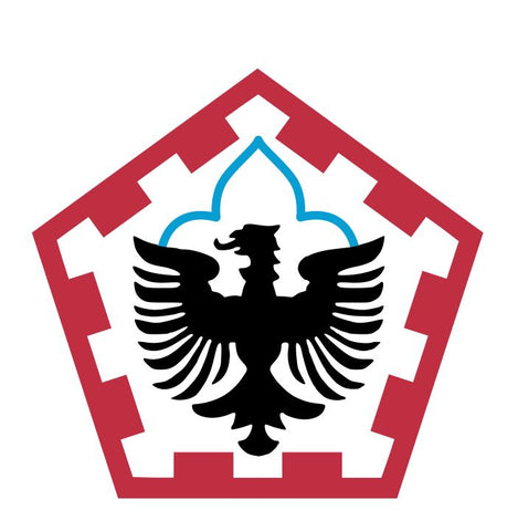 555th Engineer Brigade Sticker Stickers Vinyl Decal M973