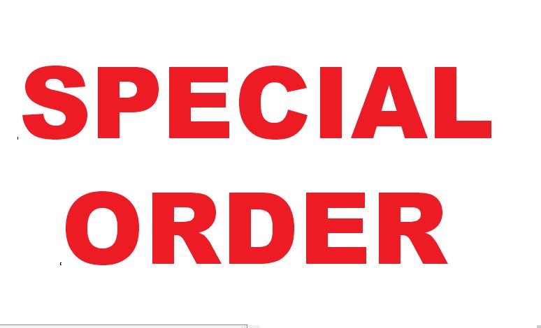 Special Order Sticker Approved Through Sally