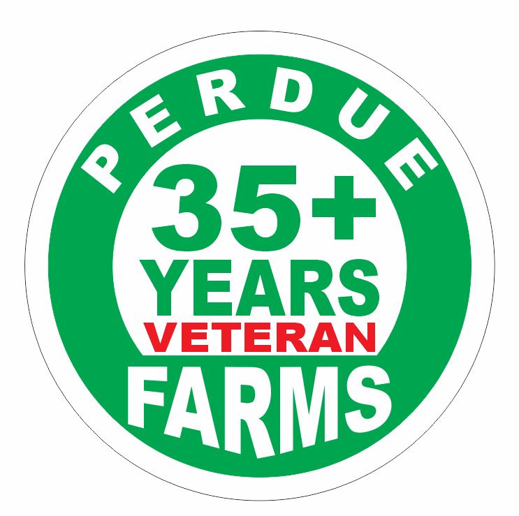 Perdue Farms 35+Years Award Hard Hat Sticker Helmet Sticker SP13