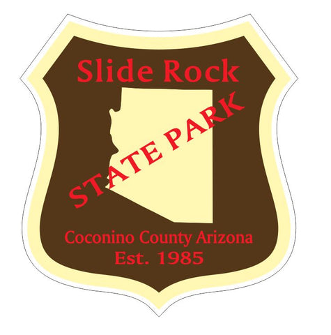 Slide Rock State Park Sticker R4879 Arizona