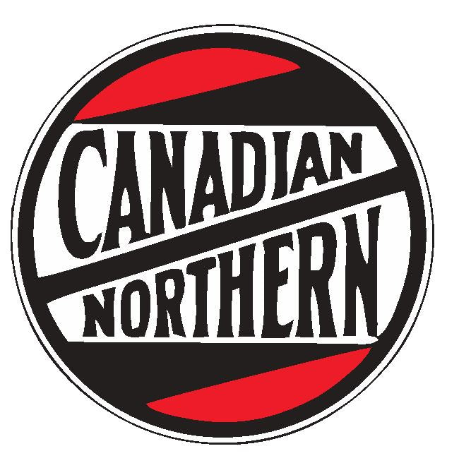 Canadian Northern Railroad Sticker / Decal R4624 Railway Train