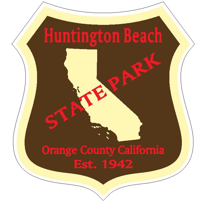 Huntington Beach State Park Sticker R4890 California