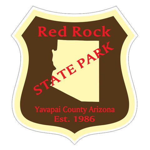 Red Rock State Park Sticker R4878 Arizona