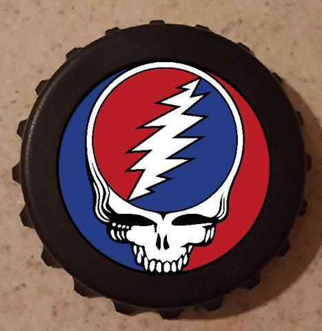 Grateful Dead Bottle Opener Refrigerator Magnet 3" B19 Kitchen Bar Gift