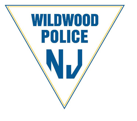 Wildwood Police Sticker Decal R4865 New Jersey Police Department
