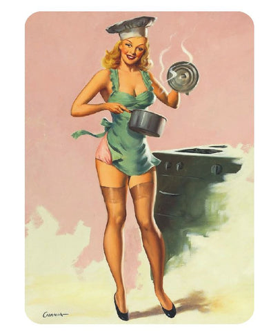 Vintage Style Pin Up Girl Stickers P16 Pinup Sticker Decal - Winter Park Products