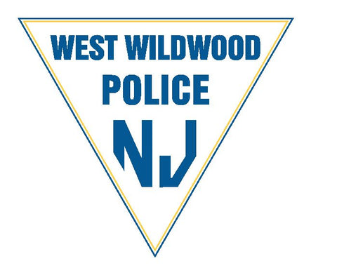 West Wildwood Police Sticker Decal R4866 New Jersey Police Department