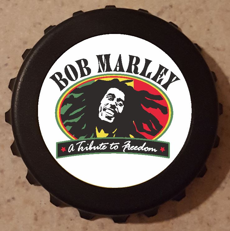 Bob Marley Bottle Opener Refrigerator Magnet 3" B30 Kitchen Bar Gift