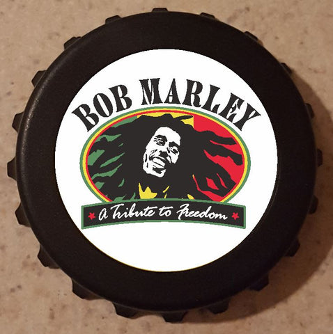 Bob Marley Bottle Opener Refrigerator Magnet 3" B30 Kitchen Bar Gift