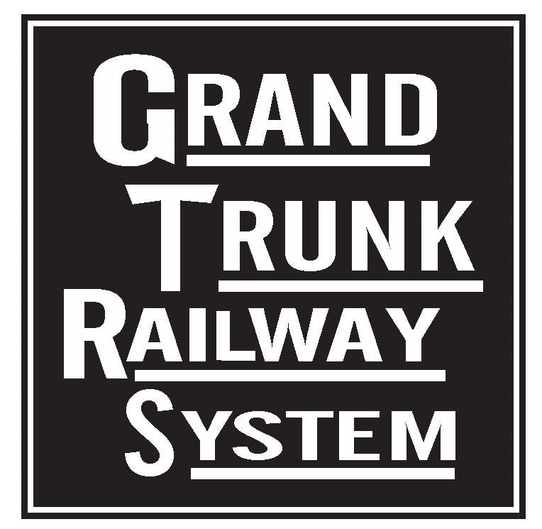 Grand Trunk Railroad Sticker Decal R4909 Railway Train Sign