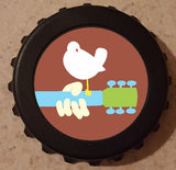 Woodstock Bottle Opener Refrigerator Magnet 3" B24 Kitchen Bar Gift