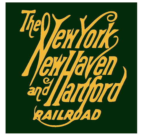 New York New Haven & Hartford Railroad Sticker Decal R4650 Railway Train