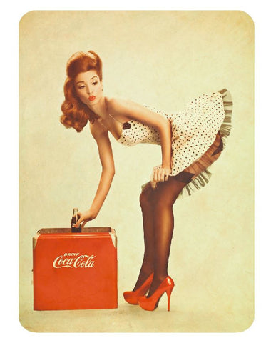 Vintage Style Pin Up Girl Stickers P01 Pinup Sticker Decal - Winter Park Products