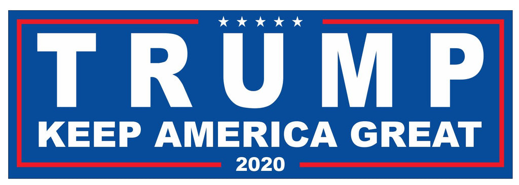 Donald Trump For President 2020 Bumper Sticker Keep America Great Decal D3758