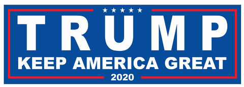Donald Trump For President 2020 Bumper Sticker Keep America Great Decal D3758