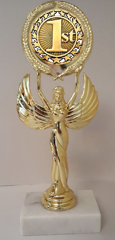 1st Place Trophy 8-1/4" Tall AS LOW AS $3.99 each FREE SHIPPING T05N13