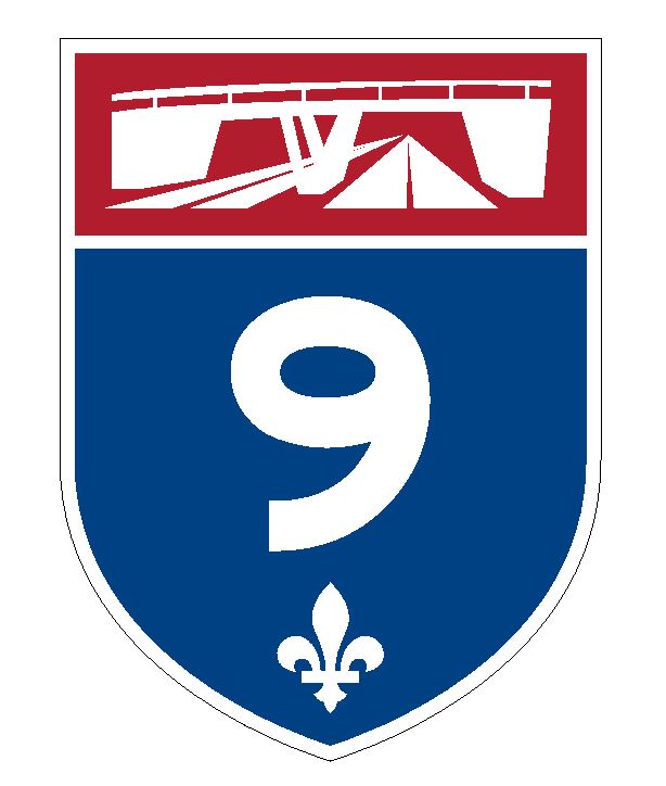 Quebec Autoroute 9 Sticker Decal R4837 Canada Highway Route Sign Canadian