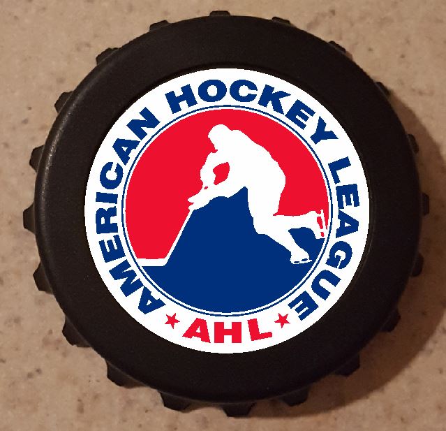 American Hockey League Bottle Opener Refrigerator Magnet 3" B13
