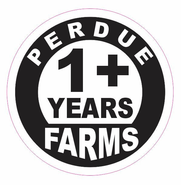 Perdue Farms 1+Year Award Hard Hat Sticker Helmet Sticker SP02