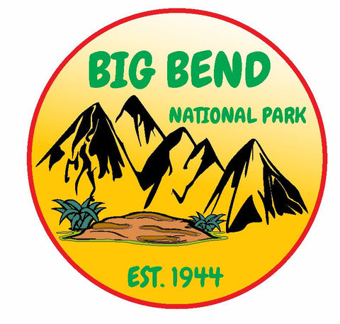 Big Bend National Park Sticker Decal R1114