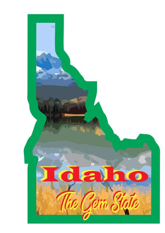 Idaho Sticker Decal R7027
