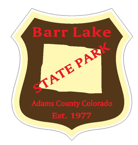 Barr Lake State Park Sticker R4900 Colorado