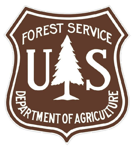 Forest Service Dept of Agriculture Sticker Decal M147 - Winter Park Products