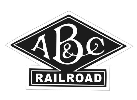 Alabama Birmingham & Coast Railroad Sticker Decal R6994 Railway Train Sign