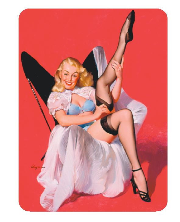 Vintage Style Pin Up Girl Stickers P09 Pinup Sticker Decal - Winter Park Products