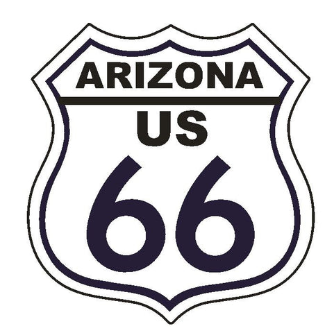 Arizona RT 66 Route 66 Sticker MADE IN THE USA D2882 - Winter Park Products