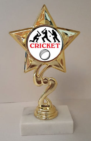 Cricket Trophy 7" Tall  AS LOW AS $3.99 each FREE SHIPPING T03N5