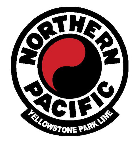 Northern Pacific Railroad Sticker / Decal R4630 Railway Train