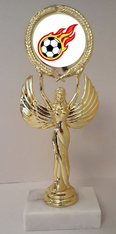 Soccer Trophy 8-1/4" Tall  AS LOW AS $3.99 each FREE SHIPPING T05N10