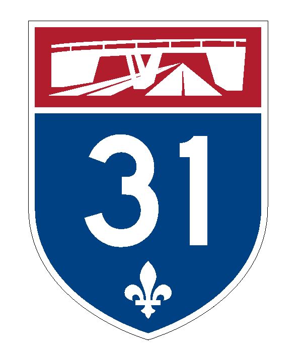 Quebec Autoroute 31 Sticker Decal R4821 Canada Highway Route Sign Canadian