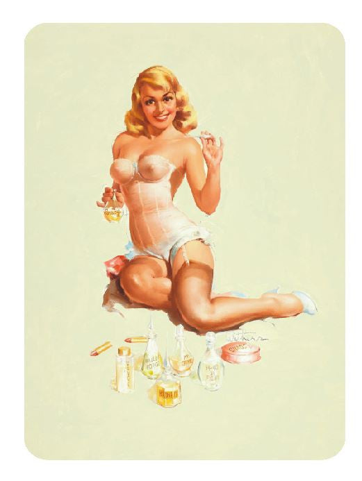 Vintage Style Pin Up Girl Stickers P03 Pinup Sticker Decal - Winter Park Products