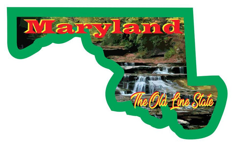 Maryland Sticker Decal R7035