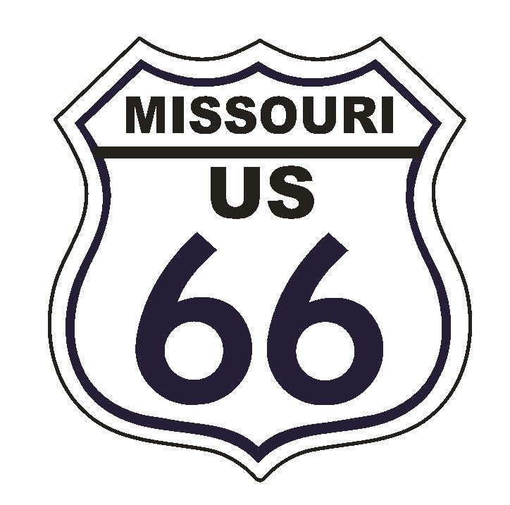 Missouri RT 66 Route 66 Sticker MADE IN THE USA D2884 - Winter Park Products