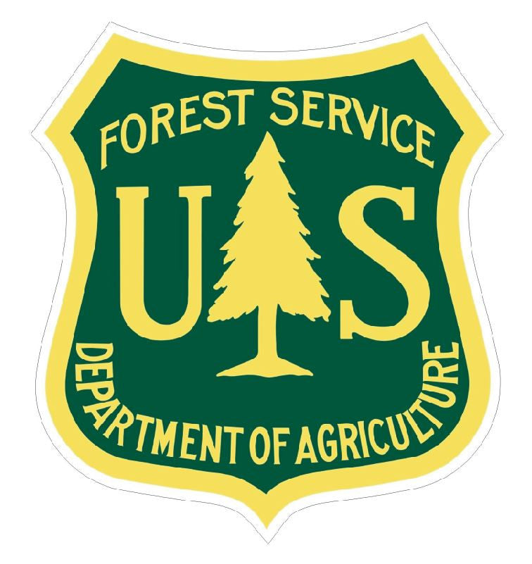 Forest Service Dept of Agriculture Sticker Decal M145 - Winter Park Products