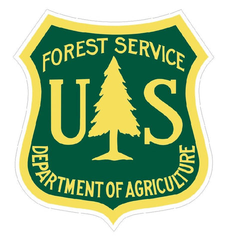 Forest Service Dept of Agriculture Sticker Decal M145 - Winter Park Products