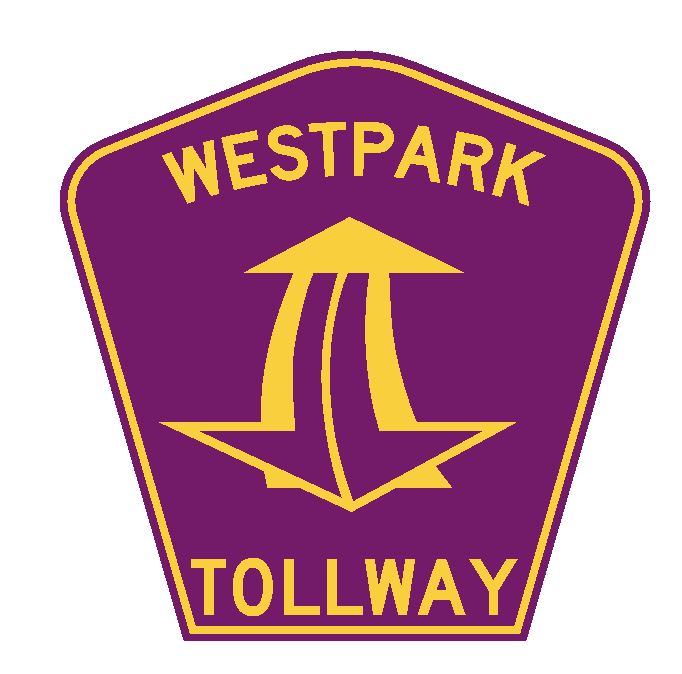 Texas Westpark Tollway Sticker R4470 Highway Sign Road Sign Decal