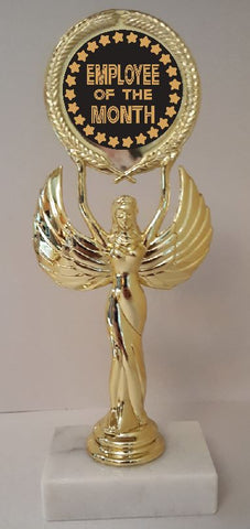 Employee of the Month Trophy 8-1/4" Tall  AS LOW AS $3.99 each FREE SHIP T05N11