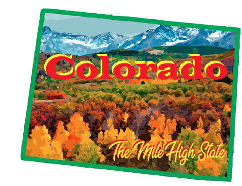 Colorado Sticker Decal R7022