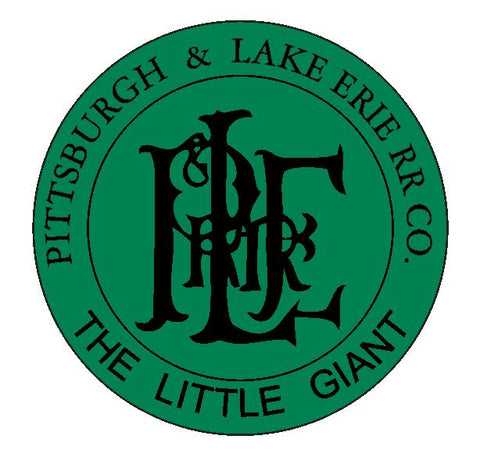 Pittsburgh & Lake Erie Railroad Sticker / Decal R4634 Railway Train