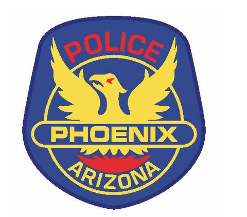 Phoenix Police Sticker Decal R4871 Arizona Police Department