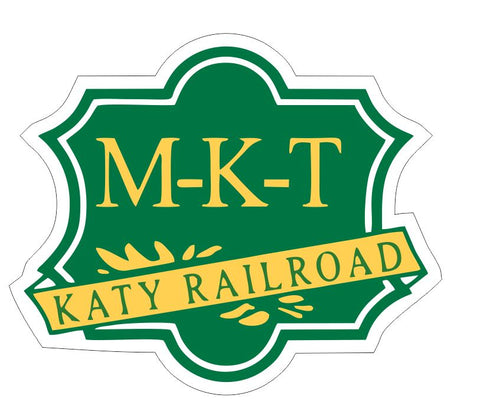 KATY Missouri Kansas Texas Railroad Sticker Decal R6997 Railway Train Sign