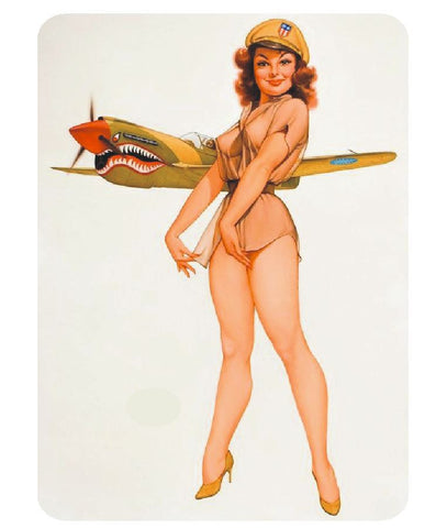 Vintage Style Pin Up Girl Stickers P06 Pinup Sticker Decal - Winter Park Products