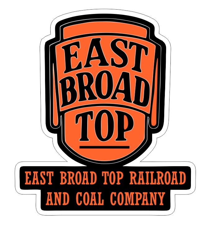 East Broad Top Railroad & Coal Co. Sticker Decal R6999 Railway Train Sign