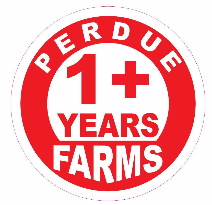 Perdue Farms 1+Year Award Hard Hat Sticker Helmet Sticker SP01