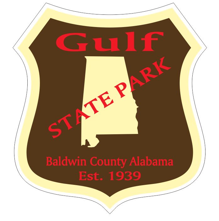 Gulf State Park Sticker R4875 Alabama
