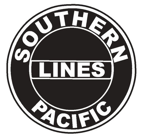 Southern Pacific Railroad Sticker Decal R4664 Railway Railroad Train Sign